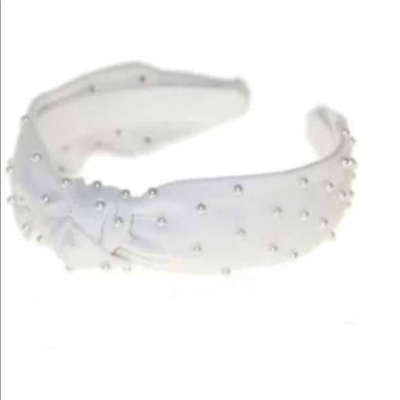 Girls Pearl Knot Headband - Picture 1 of 1